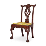 The Lambert Family Chippendale Mahogany Side Chair, carving attributed to Nicholas Bernard, Philadelphia, Pennsylvania, circa 1750