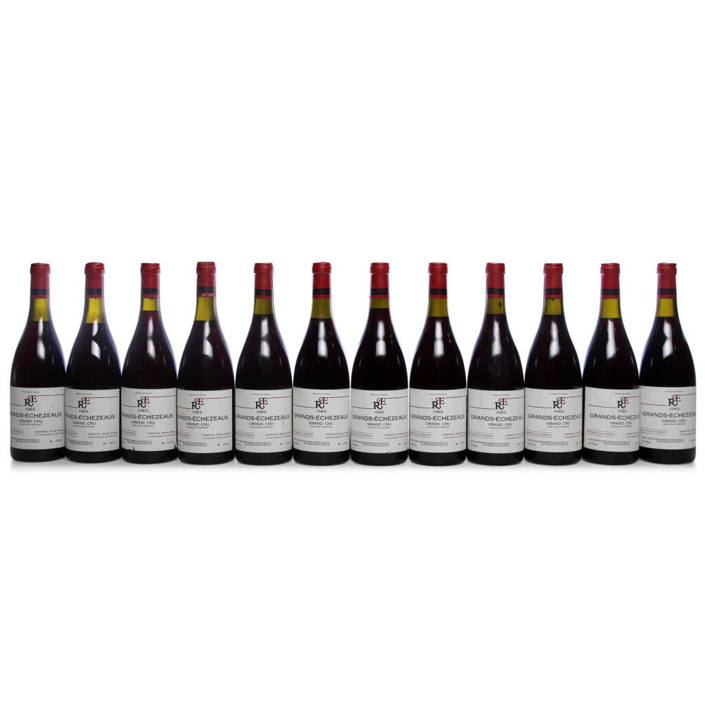 View full screen - View 1 of Lot 29. Grands Echézeaux 1989 René Engel (12 BT).