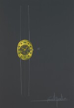 Design of a Audemars Piguet wristwatch with accompanying NFT Circa 1968