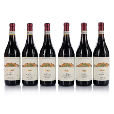 View full screen - View 1 of Lot 779. Barolo, Rocche 2009 Vietti (6 BT).
