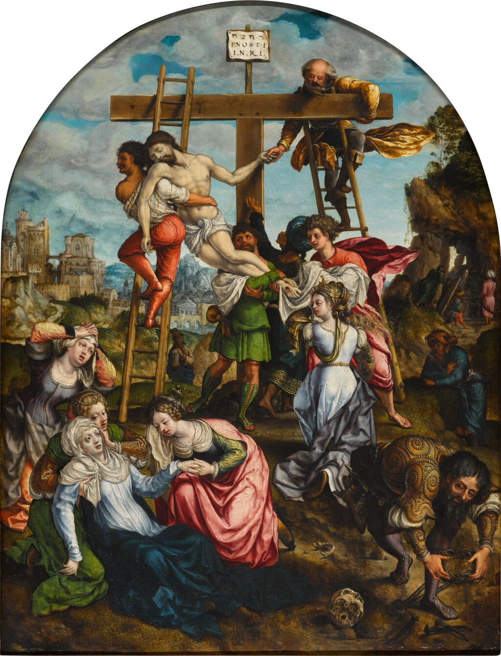 View full screen - View 1 of Lot 114. The Descent from the Cross.