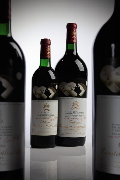 View full screen - View 1 of Lot 276. Château Mouton Rothschild 1986 (12 BT).