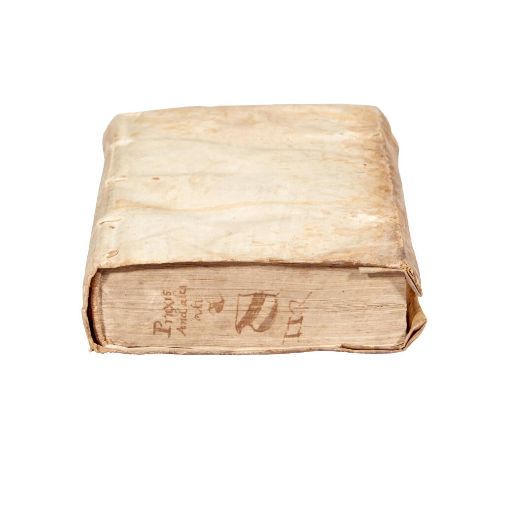 View full screen - View 1 of Lot 17. Alciati, Iudiciarii processus compendium, Venice, 1537, contemporary limp vellum.