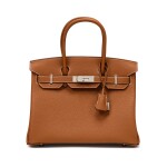 Togo Gold Birkin 30 Gold Palladium Hardware, 2021