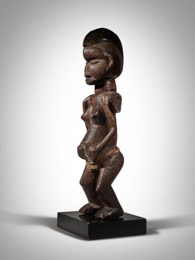 View full screen - View 1 of Lot 63. Yaka or Suku Figure, Democratic Republic of the Congo.
