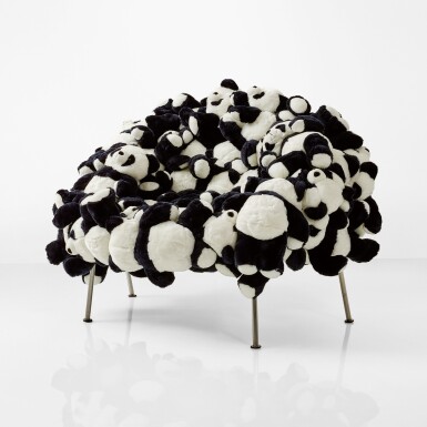 View full screen - View 1 of Lot 146. FERNANDO CAMPANA AND HUMBERTO CAMPANA | "PANDA BANQUETE" CHAIR.