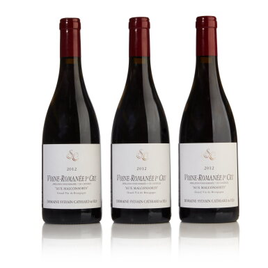 View full screen - View 1 of Lot 386. Vosne Romanée, Aux Malconsorts 2012 Sylvain Cathiard (3 BT).