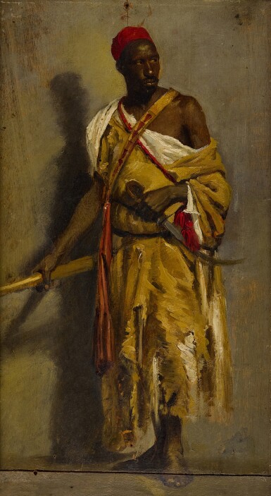 View full screen - View 1 of Lot 12. A Moroccan Guard.