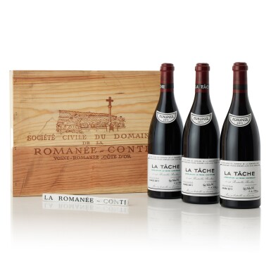 View full screen - View 1 of Lot 7034. La Tâche 2011 Domaine de la Romanée-Conti (3 BT).