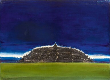 View full screen - View 1 of Lot 744. Srihadi Sudarsono 斯裡哈迪·蘇達索諾 | The Spirit of Borobudur 婆羅浮屠之魂.