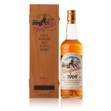 View full screen - View 1 of Lot 6171. Glenfarclas Limited Edition 43.0 abv 1969 (1 BT70).