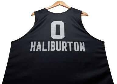 View full screen - View 1 of Lot 129. Tyrese Haliburton Worn ‘NBA All-Star Game’ Practice Jersey.