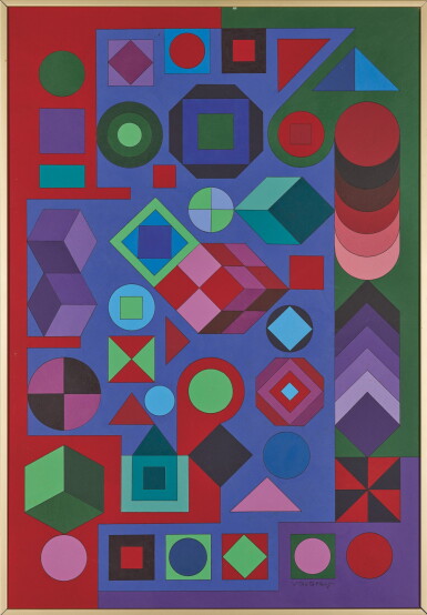 View full screen - View 1 of Lot 37. VICTOR VASARELY | TILL.