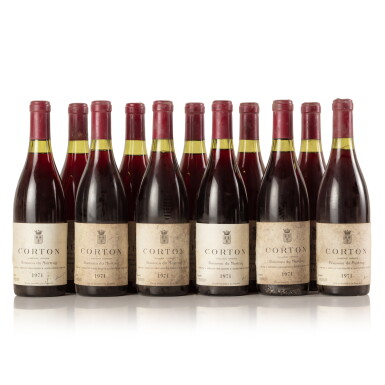 View full screen - View 1 of Lot 473. Corton 1971 Bonneau du Martray (11 BT).