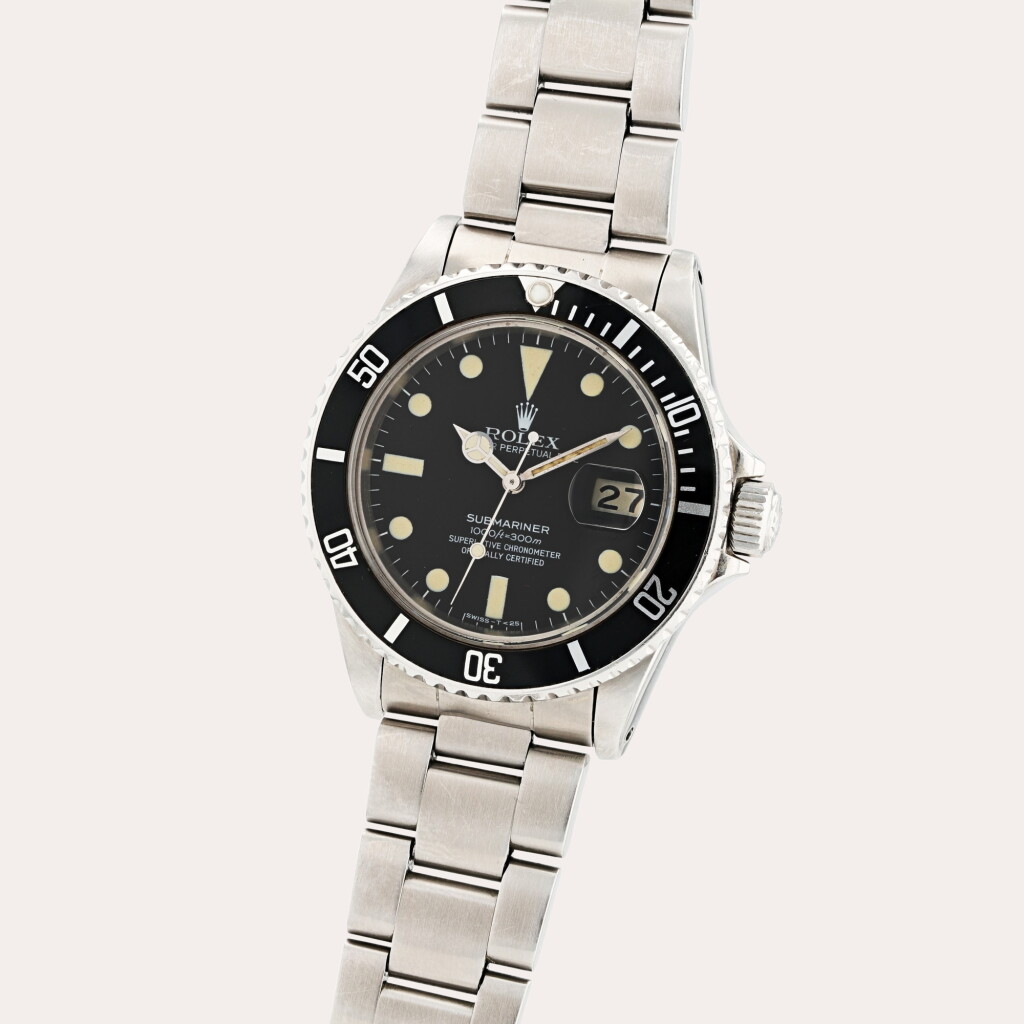 View full screen - View 1 of Lot 341. Submariner, Reference 16800 | A stainless steel wristwatch with date and bracelet | Circa 1982.