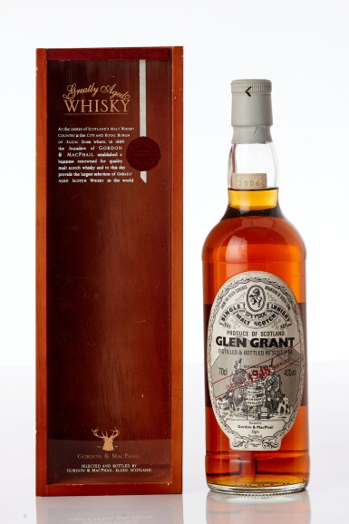 View full screen - View 1 of Lot 1021. Glen Grant Gordon & MacPhail 40.0 abv 1948 (1 BT70).