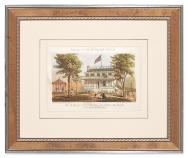 View full screen - View 1 of Lot 219. A Group of Four Framed Prints depicting historic places.