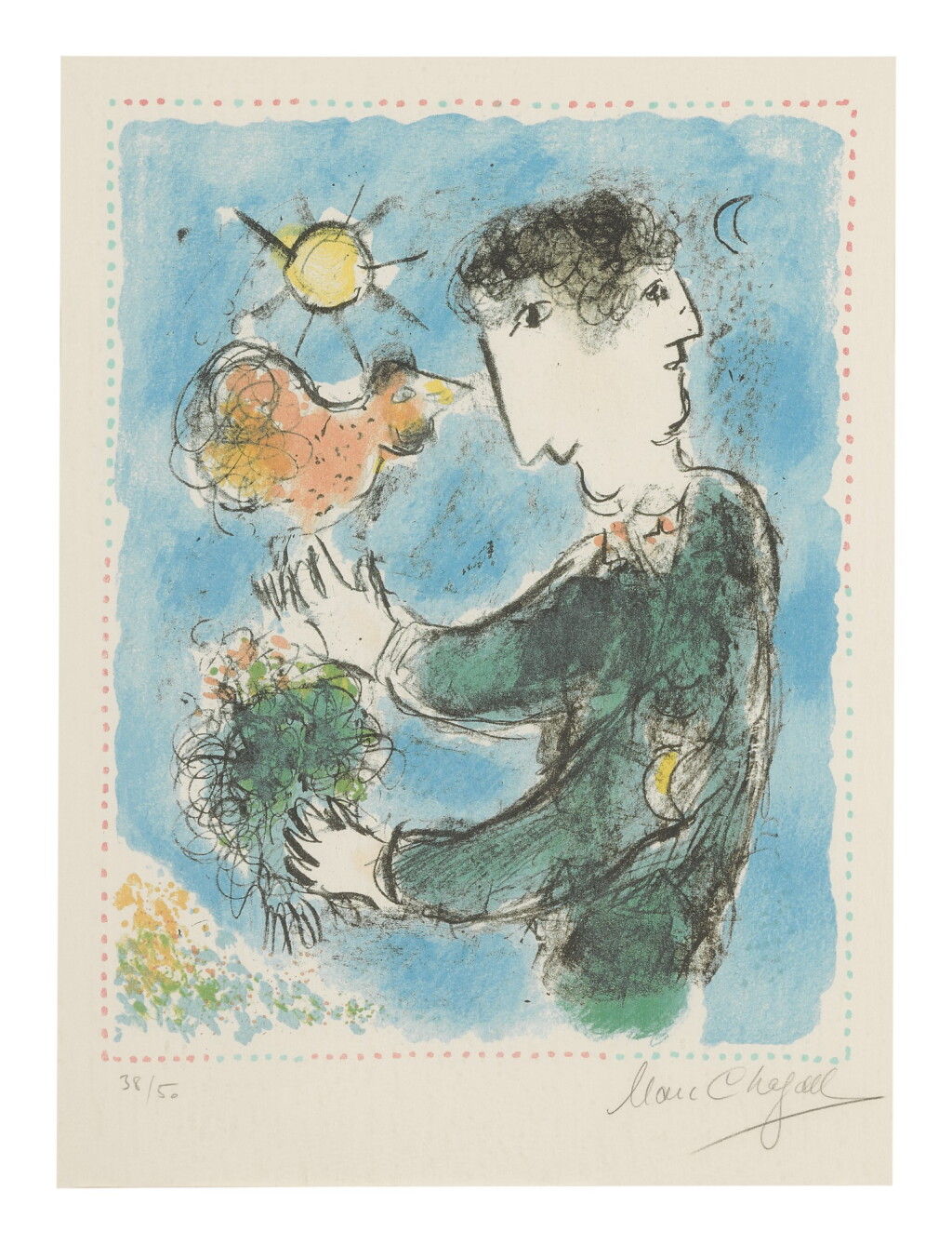 View full screen - View 1 of Lot 29. MARC CHAGALL | DAY-BREAK (MOURLOT 1014).
