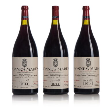 View full screen - View 1 of Lot 29. Bonnes Mares 2014 Comte Georges de Vogüé (3 MAG).