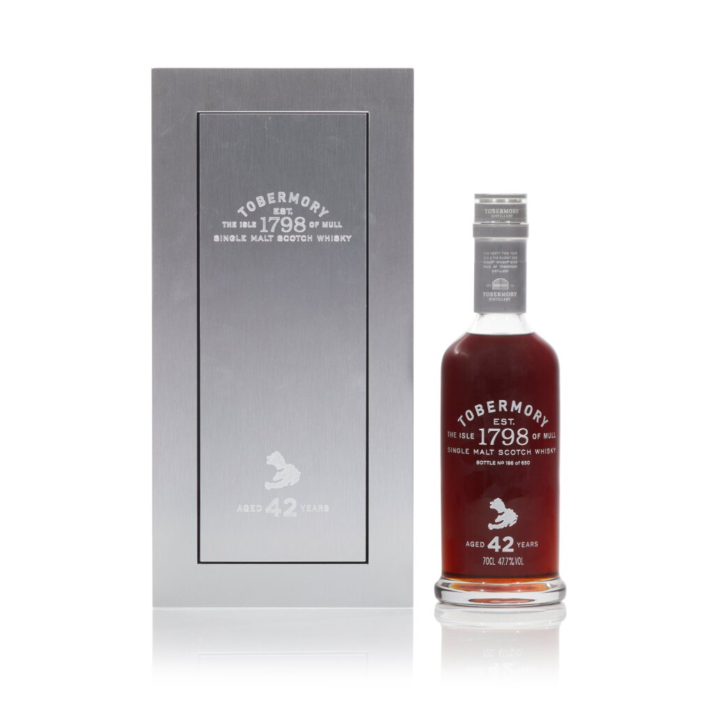 View full screen - View 1 of Lot 357. Tobermory 42 Year Old 47.7 abv 1973 (1 BT70).