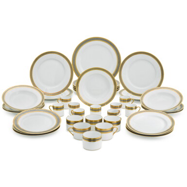 View full screen - View 1 of Lot 197. A Limoges (Lafarge) part service, 20th century.