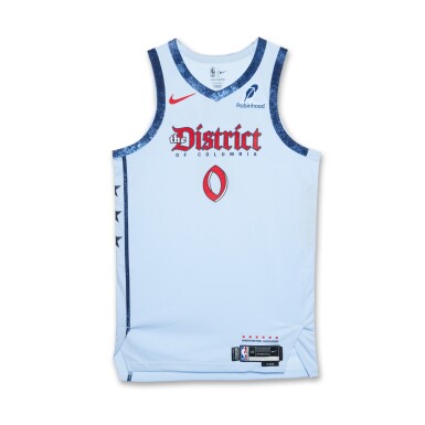 View full screen - View 1 of Lot 238. Bilal Coulibaly Washington Wizards 2024-2025 Game Worn City Edition Jersey .