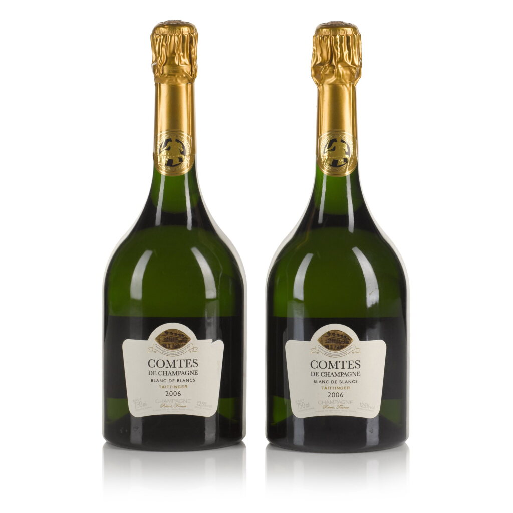 View full screen - View 1 of Lot 171. Taittinger, Comtes de Champagne, Blanc de Blancs 2006 (2 BT).