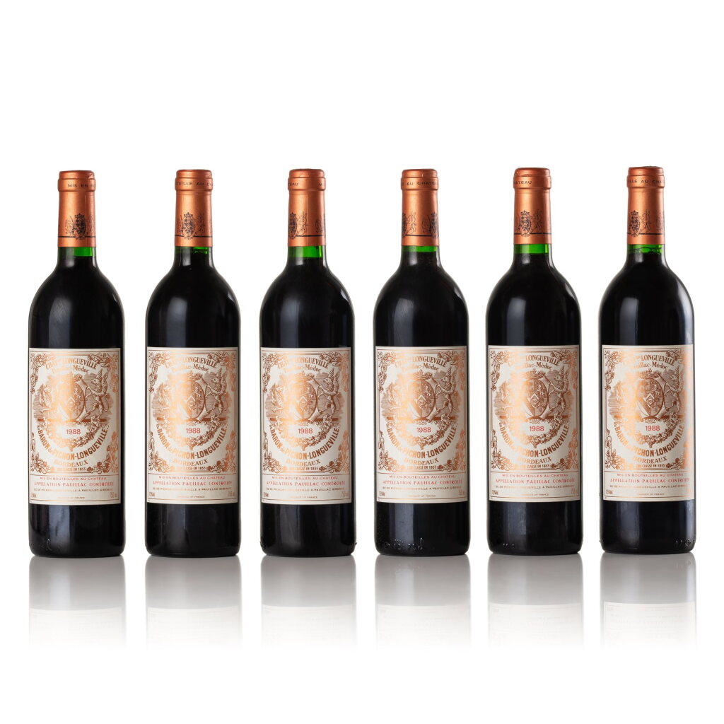 View full screen - View 1 of Lot 133. Château Pichon Longueville, Baron 1988 (12 BT).