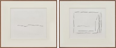 View full screen - View 1 of Lot 44. i. From Line 7 / ii. From Line 8 (Two Works) | I. 從線 7/ II. 從線 8 (兩幅作品).