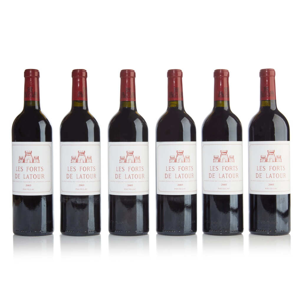 View full screen - View 1 of Lot 65. Les Forts de Latour 2005 (12 BT).