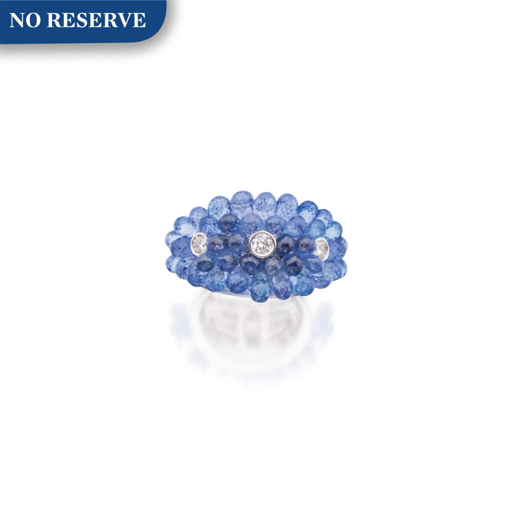 View full screen - View 1 of Lot 264. Graff | Sapphire and Diamond Ring.