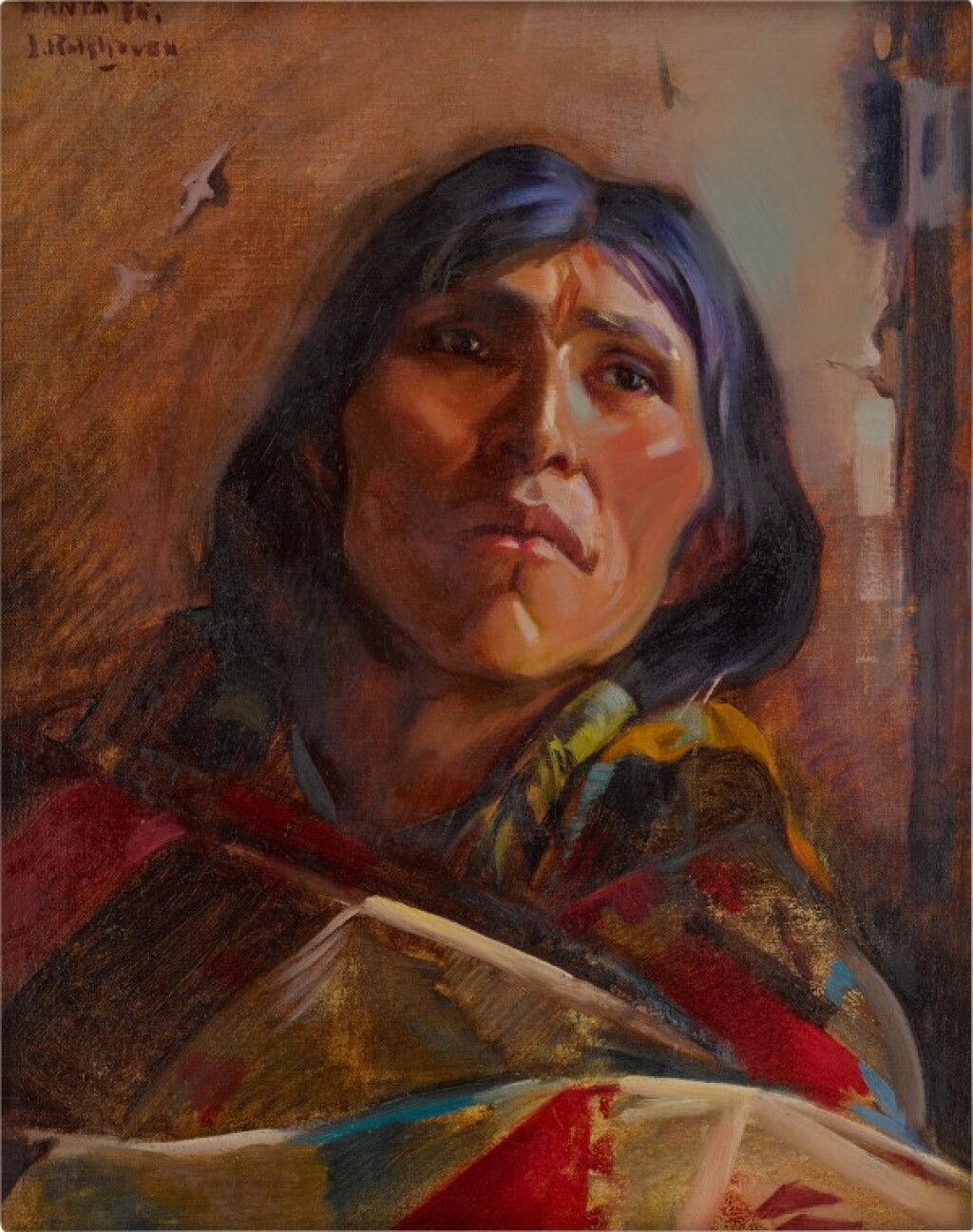 View full screen - View 1 of Lot 49. A Sun Worshiper of New Mexico.