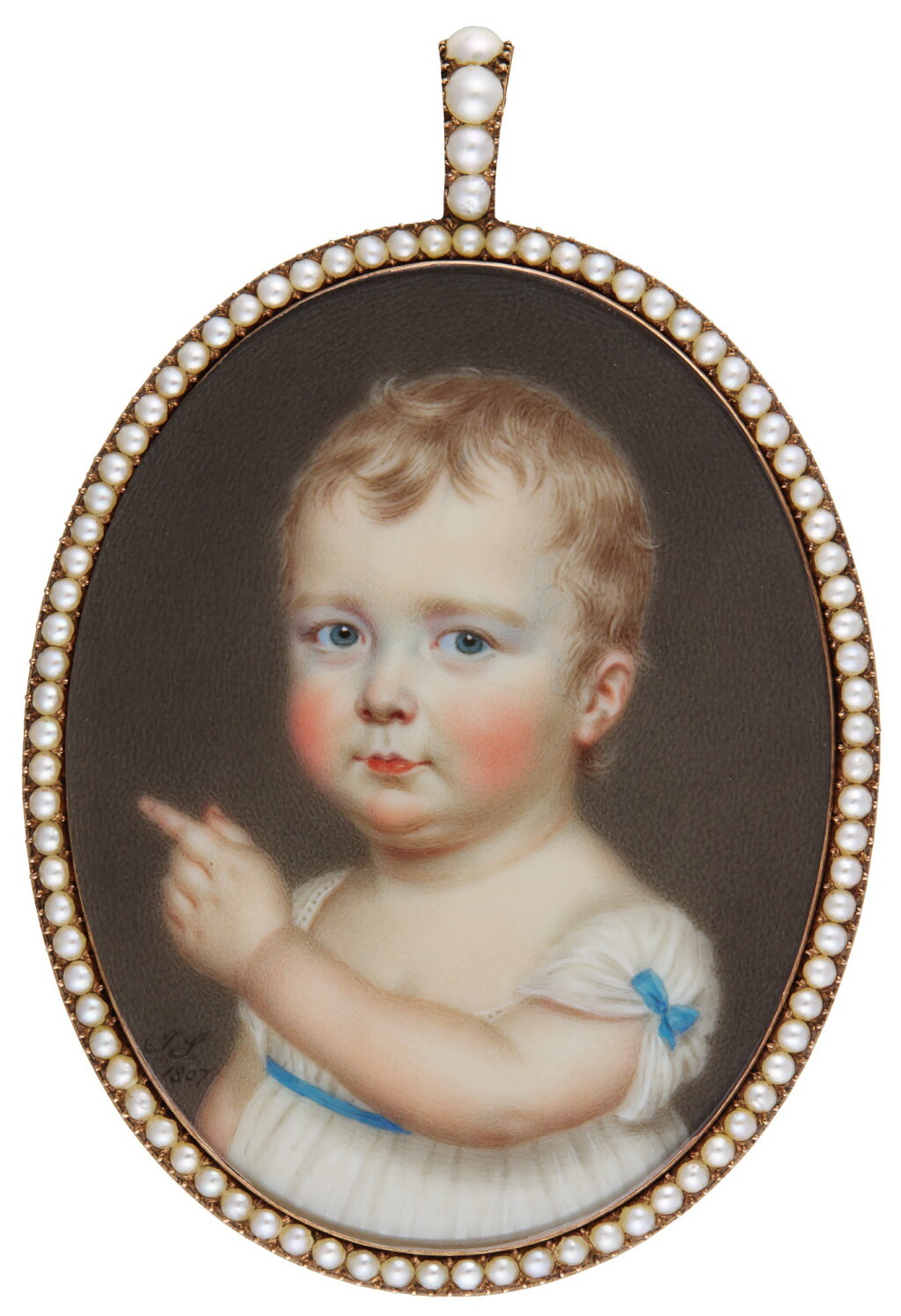 View full screen - View 1 of Lot 323. JOHN SMART | PORTRAIT OF JOHN JAMES SMART (1805-1870).