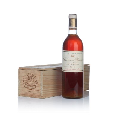 View full screen - View 1 of Lot 212. Château d'Yquem 1954 (1 BT).