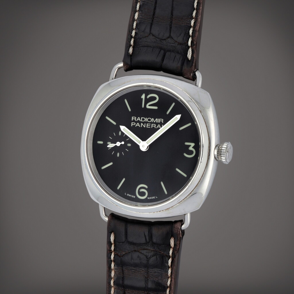 View full screen - View 1 of Lot 359. Radiomir | A stainless steel wristwatch | Circa 2011.