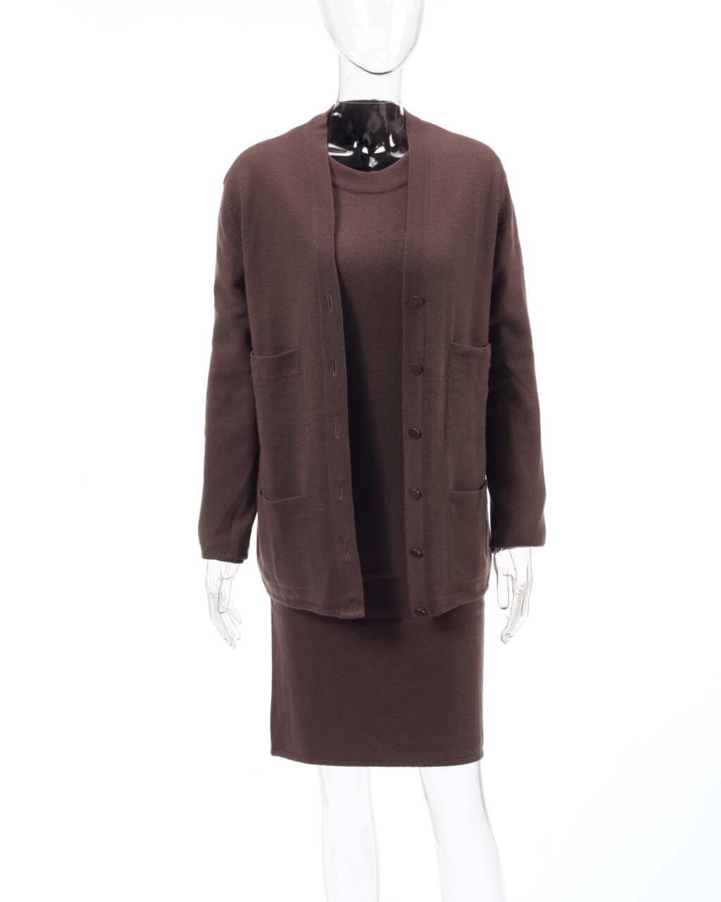 View full screen - View 1 of Lot 41. Cashmere ensemble.