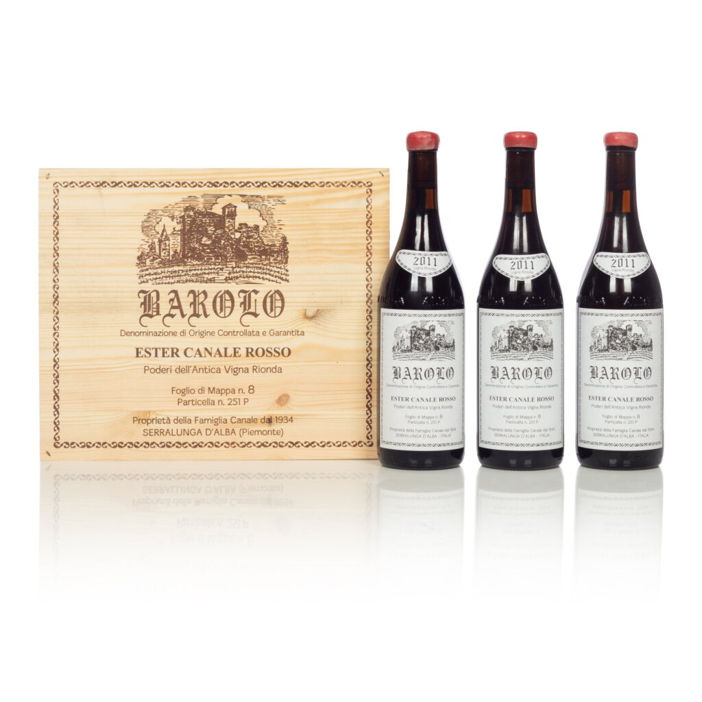 View full screen - View 1 of Lot 593. Barolo, Ester Canale Rosso, Vigna Rionda 2011 Giovanni Rosso (12 BT).