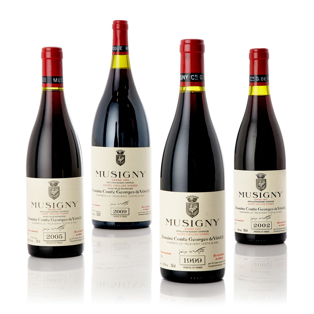 View full screen - View 1 of Lot 9051. Musigny, Cuvée Vieilles Vignes 1999 Comte Georges de Vogüé (6 BT).