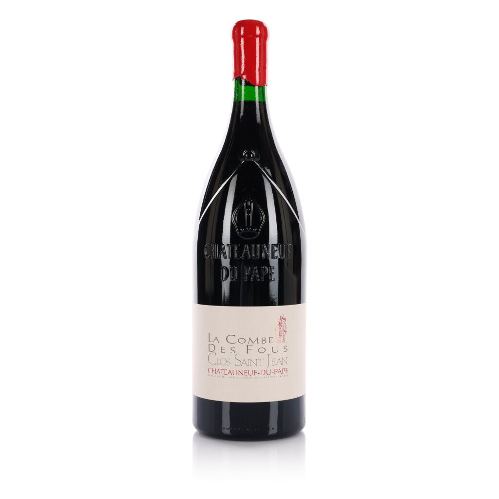 View full screen - View 1 of Lot 1537. Châteauneuf du Pape, La Combe des Fous 2010 Clos St. Jean (2 JM30).