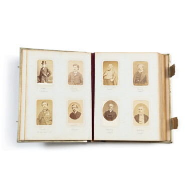 View full screen - View 1 of Lot 37. Album de 200 photographies et portraits de Communards, composé par Jules Perrier..