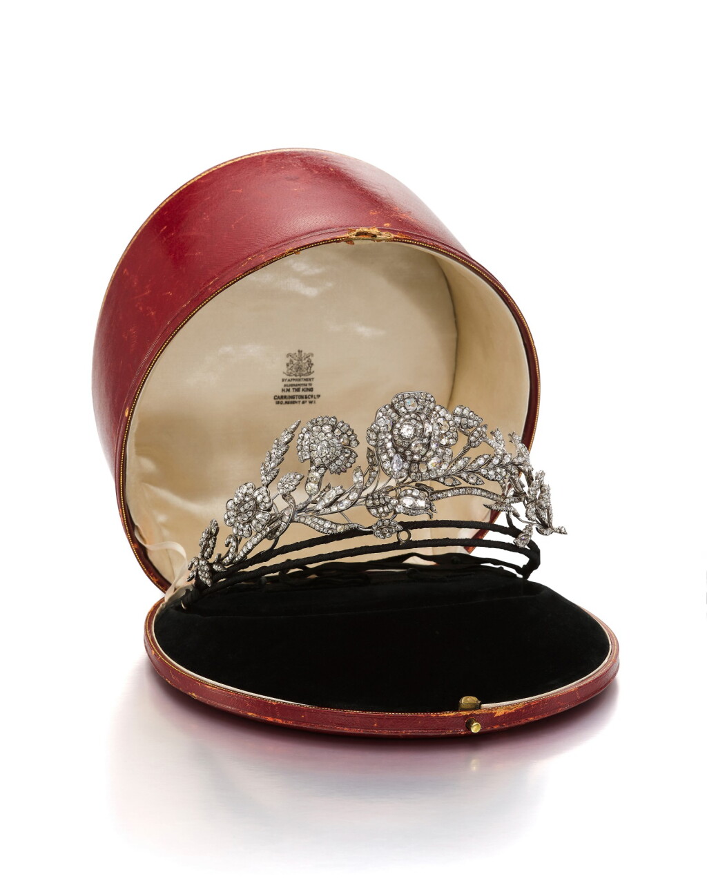 View full screen - View 1 of Lot 1655. DIAMOND TIARA, POSSIBLY CARRINGTON & CO., LATE 19TH CENTURY | 鑽石冠冕 , Possibly Carrington & Co., 19 世紀晚期.