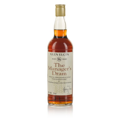 View full screen - View 1 of Lot 116. Glen Elgin The Manager's Dram 16 Year Old 60.0 abv NV (1 BT 70cl).