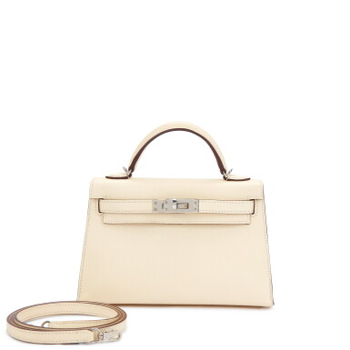 View full screen - View 1 of Lot 6053. Nata Epsom Mini Kelly II 20 Palladium Hardware, 2021.