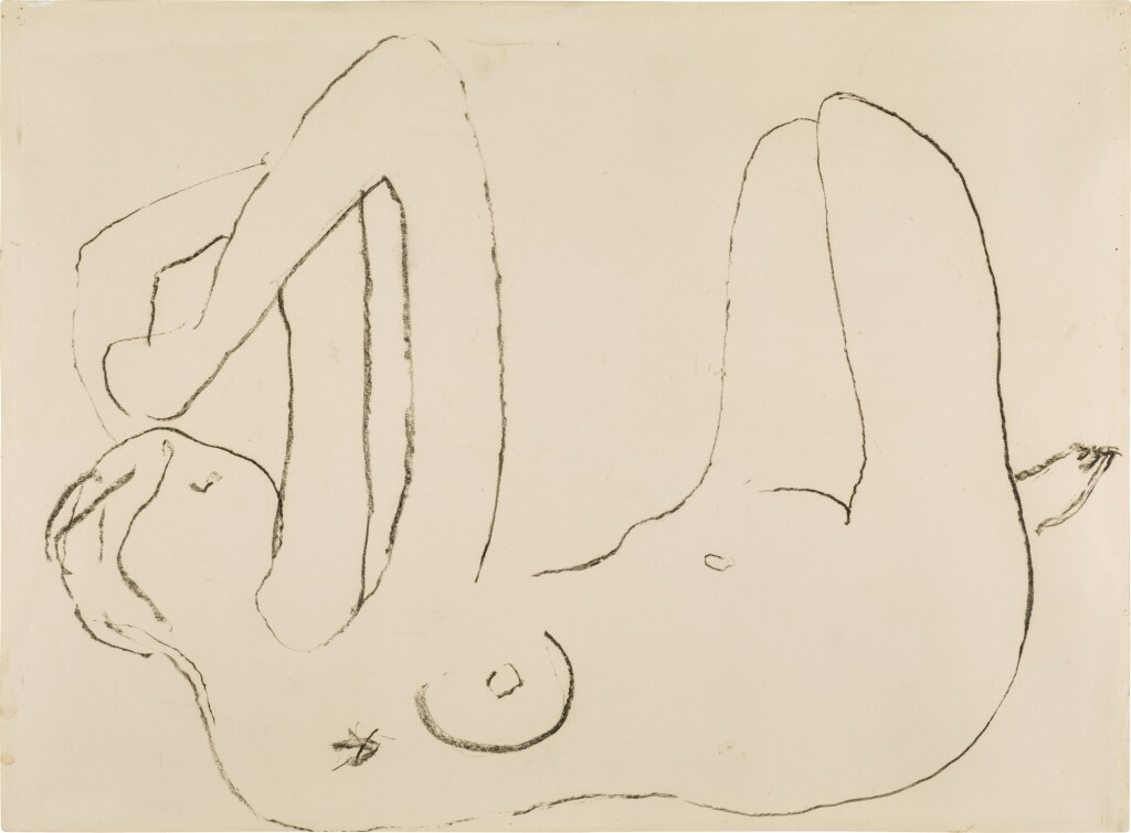 View full screen - View 1 of Lot 716. Untitled (Reclining Nude).