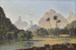 View of Vaitepiha Bay, Tahiti