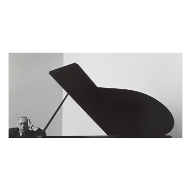 View full screen - View 1 of Lot 184. ARNOLD NEWMAN | 'IGOR STRAVINSKY N. Y. C.'.