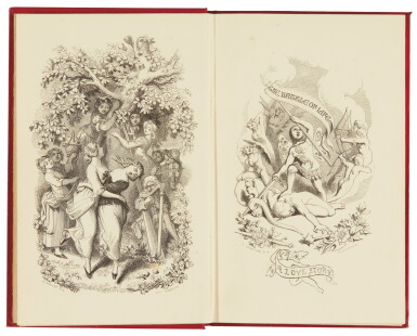 View full screen - View 1 of Lot 140. Lot 140 Dickens, The Battle of Life, 1846, first edition, fourth state.