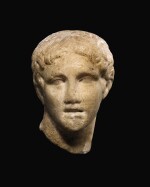 A ROMAN MARBLE HEAD OF A MAN, CIRCA 1ST CENTURY A.D.