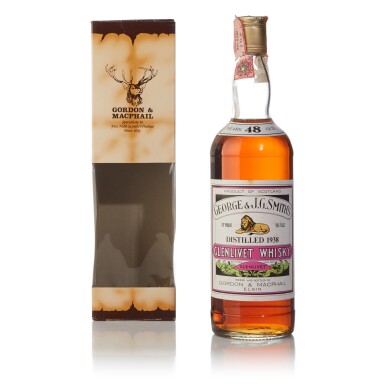 View full screen - View 1 of Lot 183. Glenlivet Gordon & MacPhail George & JG Smith 48 Year Old 70 Proof 1938 (1 BT 70cl).