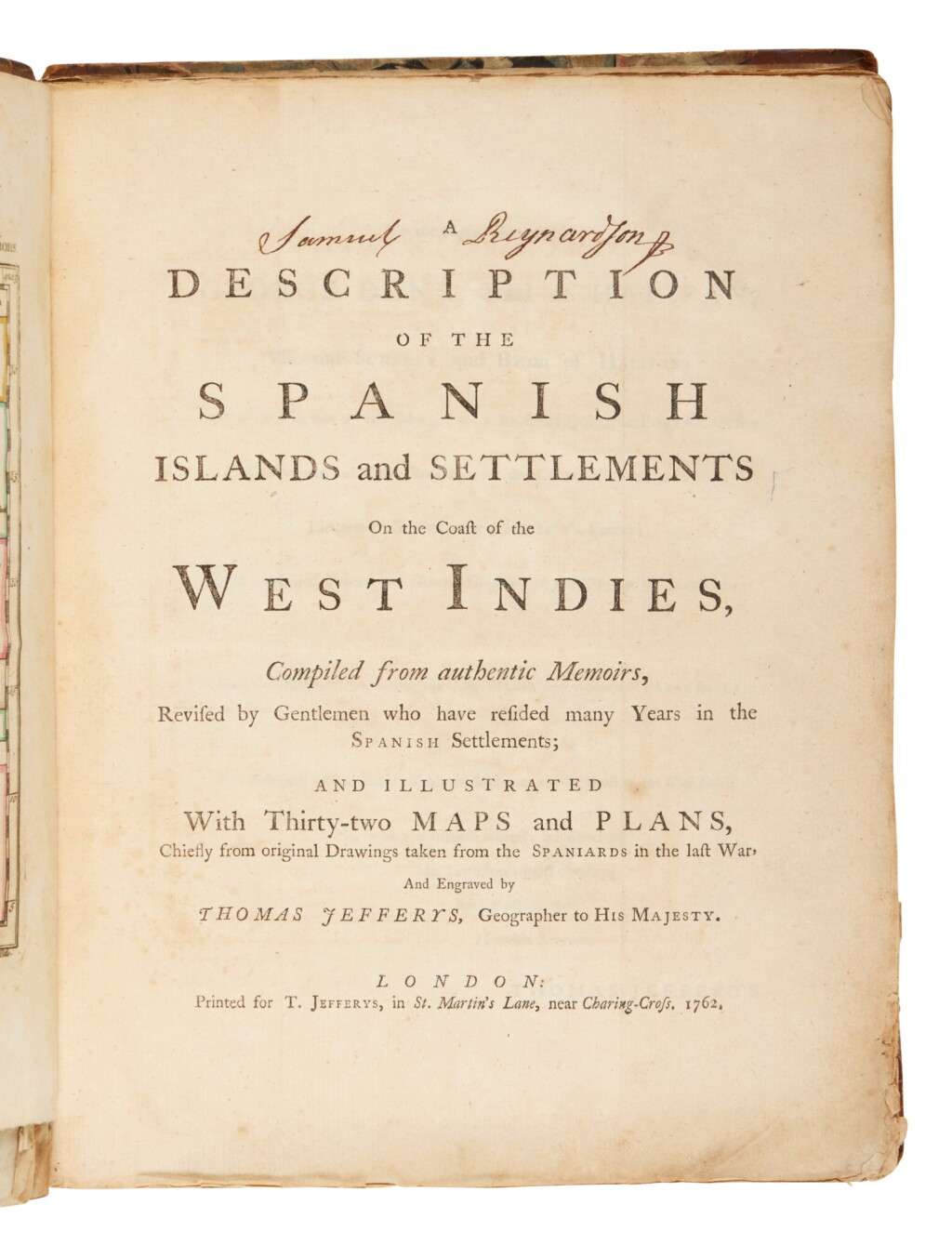 View full screen - View 1 of Lot 1011. Jeffreys, Thomas | A cartographical record of emerging colonial interests in the West Indies.
